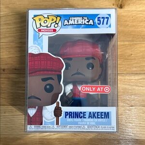 Funko Pop Prince Akeem in Red and White